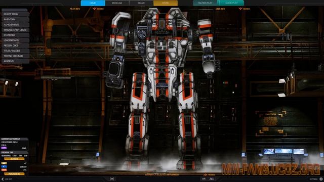 Executioner - Обзоры мехов MechWarrior Online смотреть онлайн