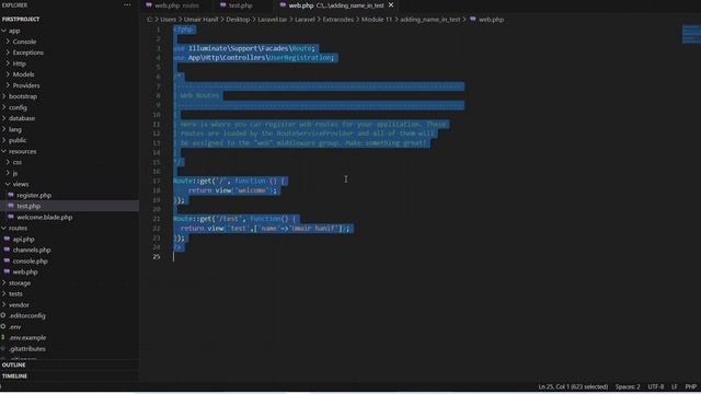 Module 11 Views in laravel | Laravel For Beginners & Intermediate | Full Stack смотреть онлайн