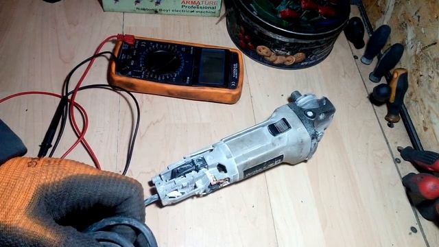 Болгарка не включается - РЕМОНТ смотреть онлайн