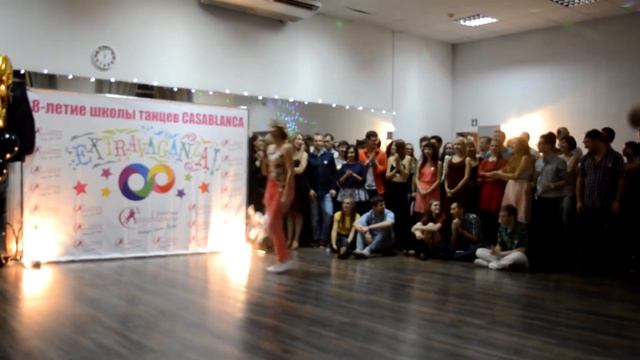 2017-11-11 8-летие школы танцев CASABLANCA , Подарок учеников смотреть онлайн