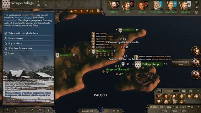 Enemies In Every Direction | Bannerlord Game Of Thrones #14 смотреть онлайн