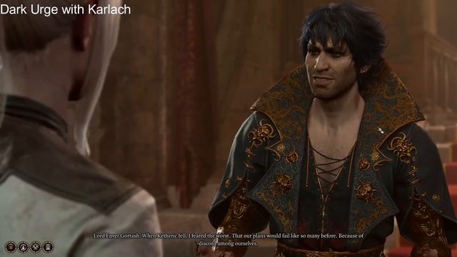 The Dark Urge meets Enver Gortash with and without Karlach, a comparison - Baldur's Gate 3 смотреть онлайн