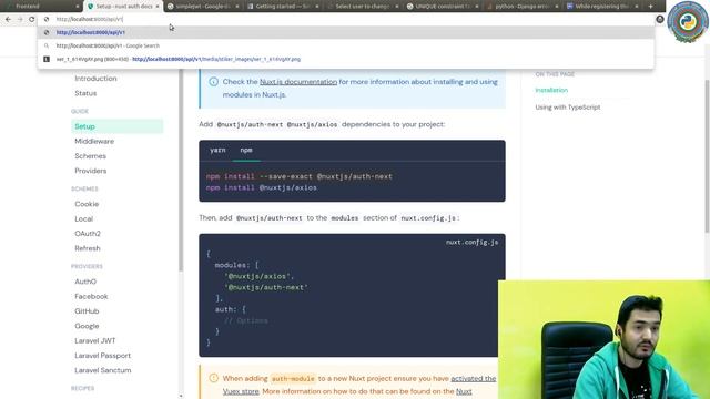 11. NuxtJS User registration API integration смотреть онлайн