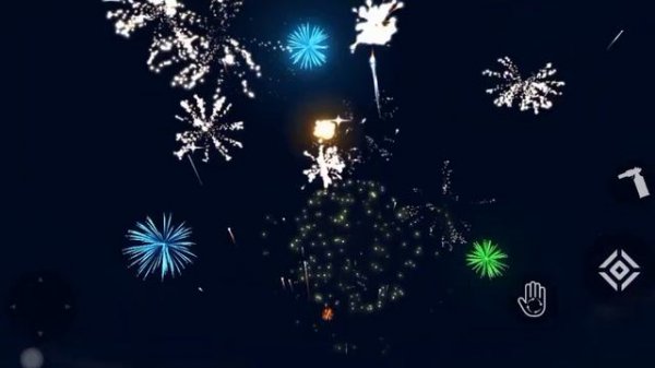Easy 1 minute firework show - Fireworks Simulator 3d