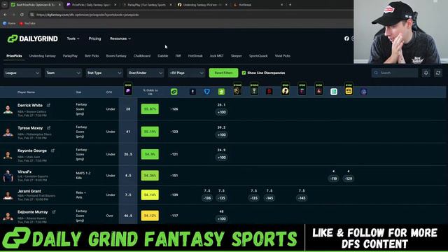 TOP PRIZEPICKS NBA PLAYER PROPS & MORE for TODAY 2/27! (LIVE) смотреть онлайн