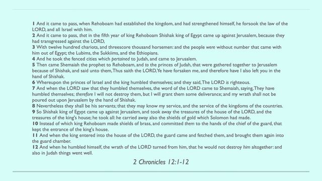 Day 181 - Bible in One Year KJV [2022] смотреть онлайн