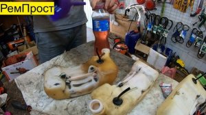 КАК И ЧЕМ ЗАКЛЕЕТЬ БЕНЗОБАК МОТОКОСЫ РемПрост