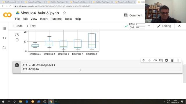 Python para todos - Módulo 4 - Aula 16 - Pandas: Box-plot por coluna ou por linha da tabela de dado смотреть онлайн