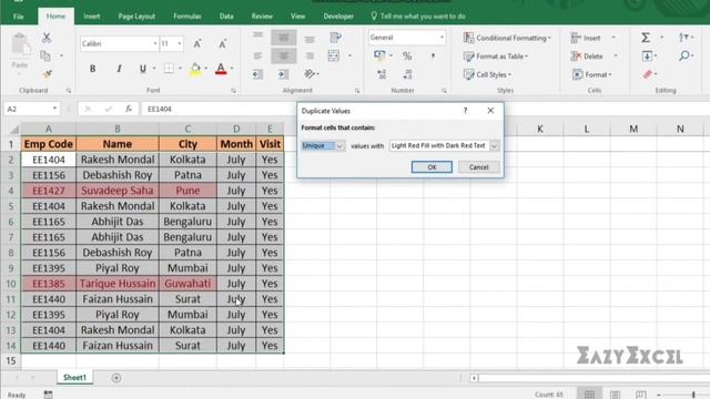 How to find unique values in excel смотреть онлайн