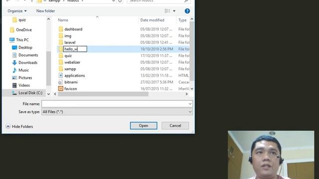 Hello World in PHP смотреть онлайн