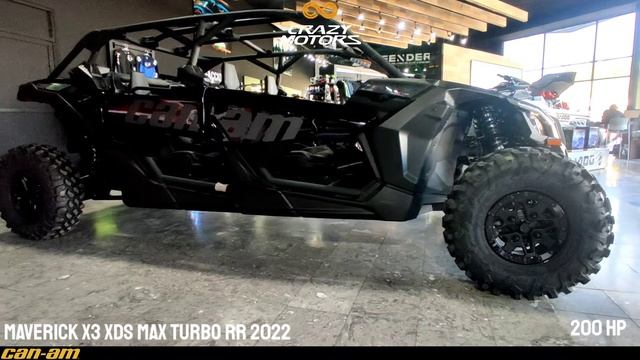 MAVERICK X3 XDS MAX TURBO RR 2022 (CAN-AM) 200HP смотреть онлайн