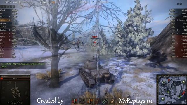 WOT: Arctic Region - VK 3001 (P) - 5 frags смотреть онлайн