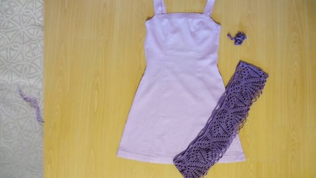 Вязаное кружево для платья смотреть онлайн