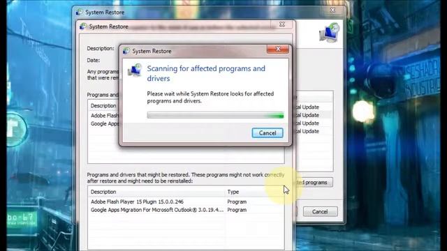 How To Use System Restore In Windows 7