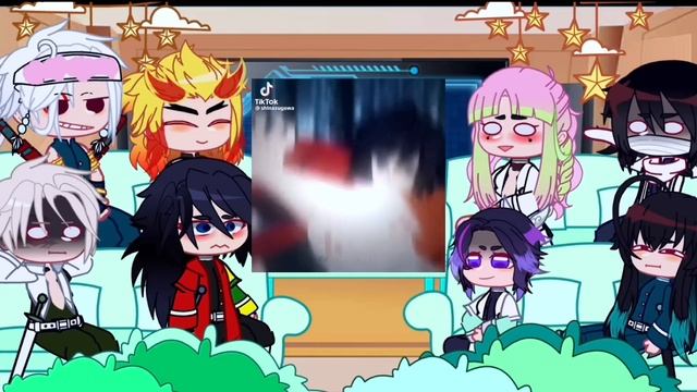 || Hashiras react to Tomioka Giyuu || part 1/? || KNY || No ships || Remake || смотреть онлайн