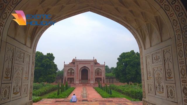 Itmad ud Daula, Agra, India travel guide 4K bluemaxbg.com смотреть онлайн