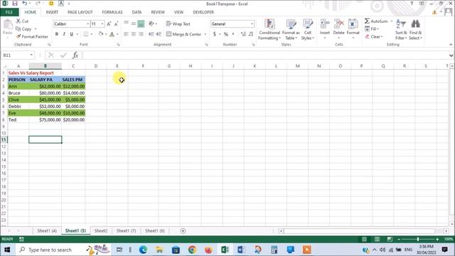 Excel transpose columns and rows смотреть онлайн