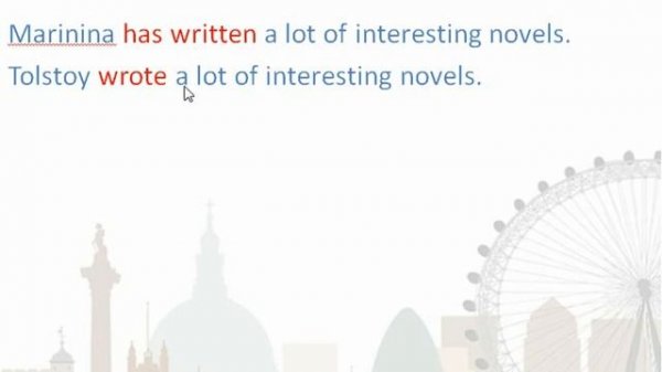 Важная разница между Present Perfect и Past Simple Tense