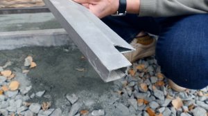 Как сделать отмостку вокруг дома | Укладка тротуарной плитки (брусчатки) |  Лайфхак со стройки!