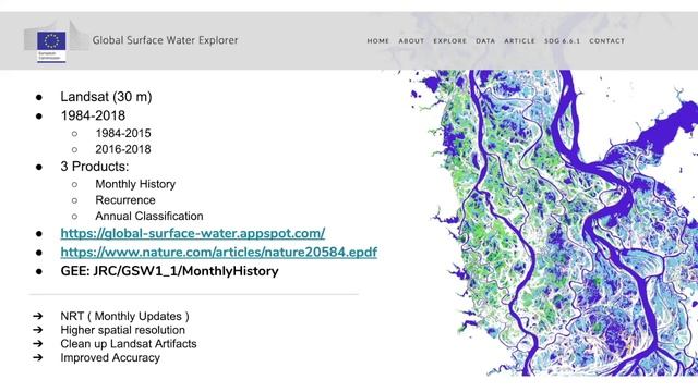 NASA ML4EO - ML for Land Cover Change Mapping & Surface Water Detection [lightning presentations 4] смотреть онлайн