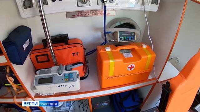 Новый реанимобиль получила БСМП Петрозаводска смотреть онлайн