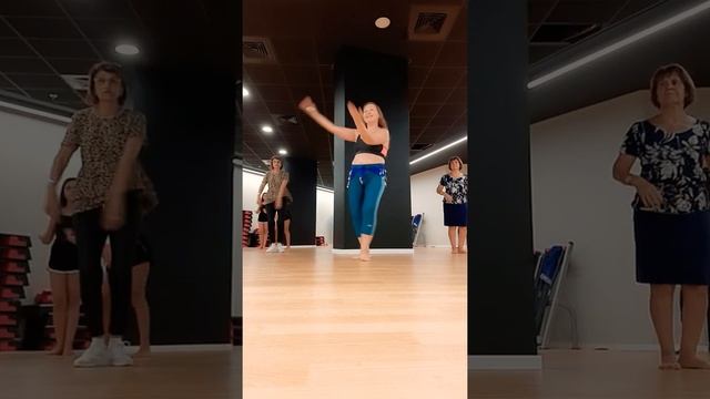 Belly dance Workout. Shaby dance style // Танцы живота. Урок Восточного танца. Стиль Шааби // שיעור смотреть онлайн