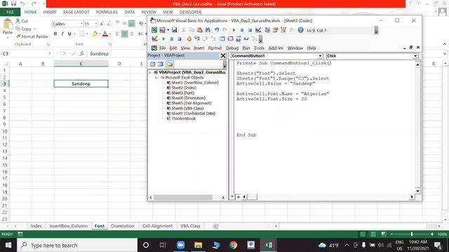 VBA Basic Class Day2 | VBA Basic for Beginners | VBA Online Class | #NaveenTamtaVBA | смотреть онлайн
