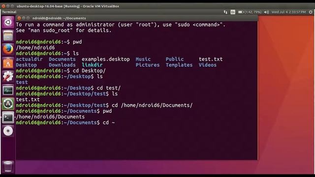 cd : change your current working directory in linux смотреть онлайн