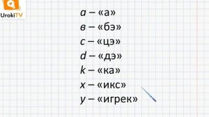 Буквенные выражения. Математика 2 класс