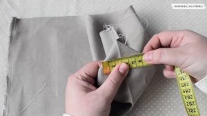 Подкладка для вязаной сумки, быстро и просто.