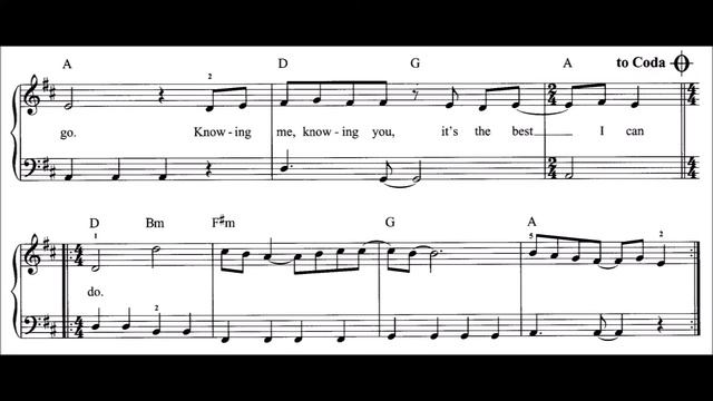 LCM Grade 4 Leisure Play Piano - Knowing me knowing you смотреть онлайн