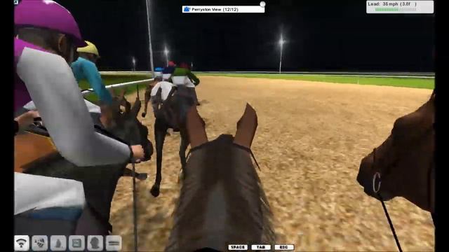 Starters Orders 6 Dubai night racing. PC horse racing game. смотреть онлайн