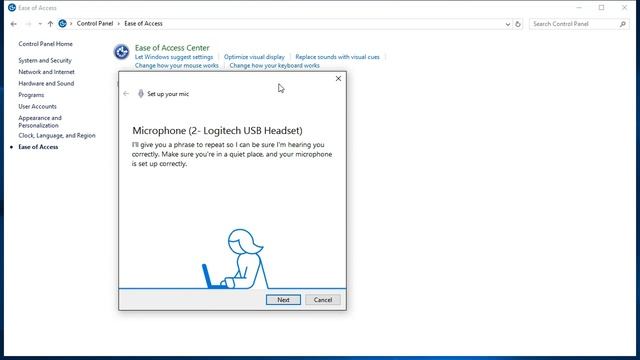 Microphone setup for Speech Recognition in Windows смотреть онлайн