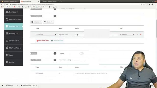 Hosting FIREBASE y proveedor de DNS NAMECHEP смотреть онлайн