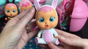 Cry Babies Dolls Magic Tears Surprise Bottles Toy Unboxing & Review