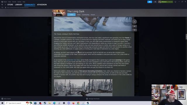 Long Dark ~ November Dev Diary Review смотреть онлайн