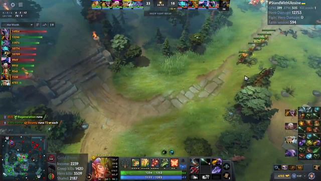 ✨Jaunuel Enchantress 83% Kill participation! Hard Support Gameplay 7.35b - Dota 2 Top MMR смотреть онлайн