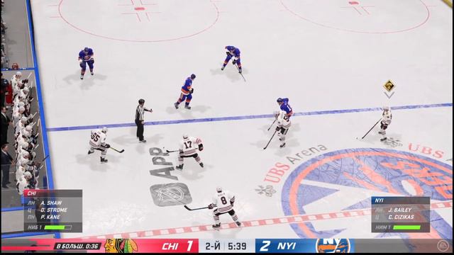 NHL 2022 второй тур Chicago BLACKHAWKS - New York ISLANDERS смотреть онлайн