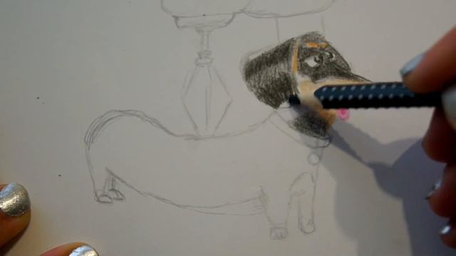 Dackel zeichnen lernen - Hunde malen - How to draw a Dog dachshund - Рисуем собачку Бадди смотреть онлайн