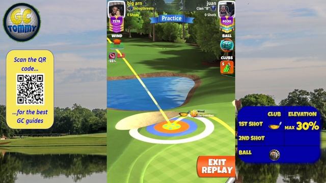 Master, QR Hole 4 - Par 3, HIO - Tour Championship, *Golf Clash Guide* смотреть онлайн