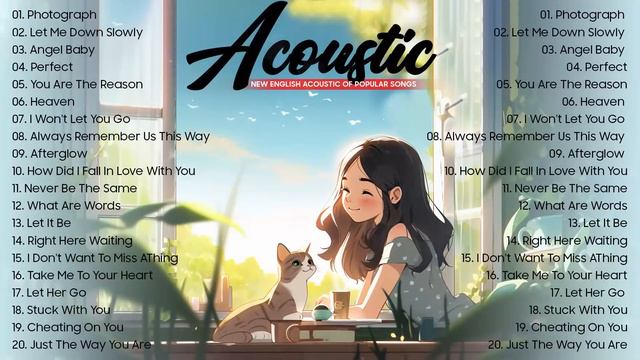 Best Acoustic Songs Cover  ☘️ Trending Acoustic Songs 2024 ☘️ Acoustic Music 2024 Top Hits