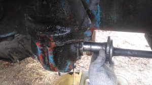 Замена раздатки Т-40 в лесу