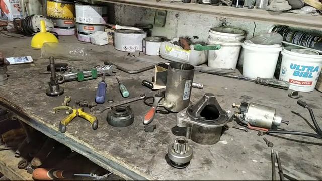 Замена бендикса Чери Тиго ФЛ / Как снять стартер чери тиго