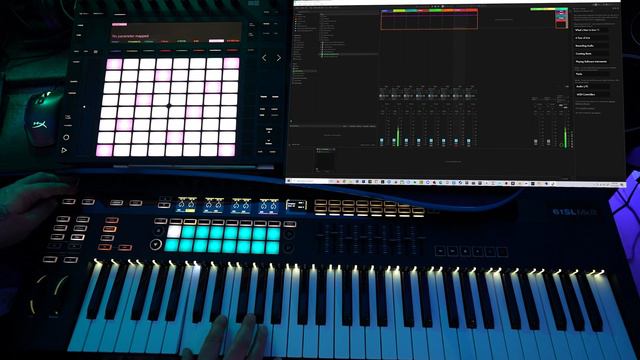 Novation SL MKIII: Scales Mode смотреть онлайн