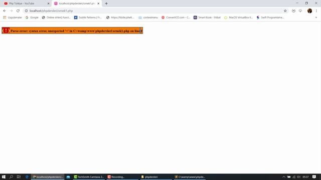 PHPDE ECHO VE PRINT KULLANIMI - PHP ÖĞRENİYORUM смотреть онлайн