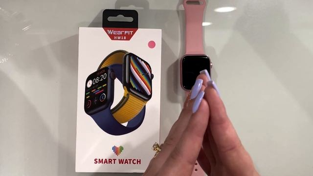 REVIEW SMARTWATCH HW18 DE 40MM | Smartwatch para pulso fino barato e parecido com Apple Watch смотреть онлайн
