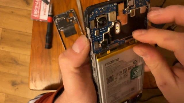 Замена дисплея Realmi C55 первый опыт с ремонтом телефона смотреть онлайн