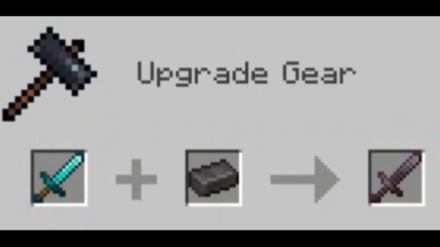 Minecraft Survival: How to Make Netherite Tools(Hoe, Shovel, Axe, Pickaxe, Sword) смотреть онлайн