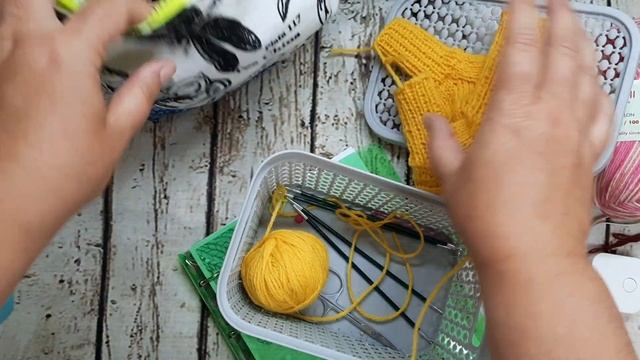 Носочный марафон отчёт 3. Готовые носки из пряжи Водопад/Носки Nako Boho и Деревенская Пехорка смотреть онлайн