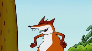 Гора самоцветов   Лис и дрозд The Fox and the Thrush Украинская сказка